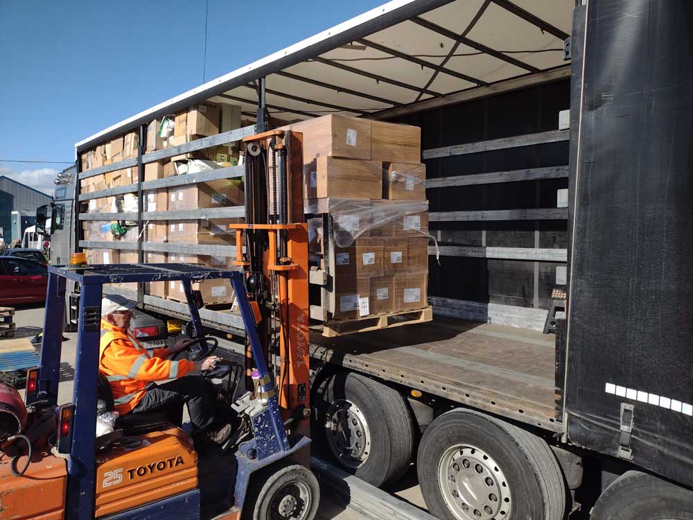 Pallets listos para despacho